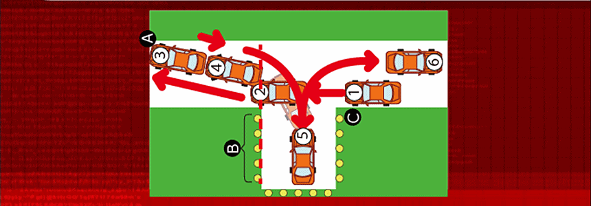 みんな苦手なバックをマスター 縦列駐車や方向変換 車庫入れ の方法を動画で解説 公式 新鶴見ドライビングスクール 神奈川県横浜市の自動車学校